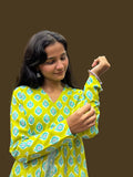 Women's Printed Cotton Tunic Top