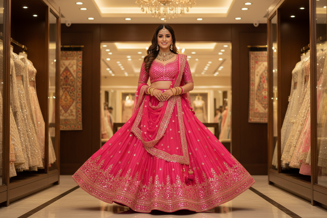 Lehenga Centered